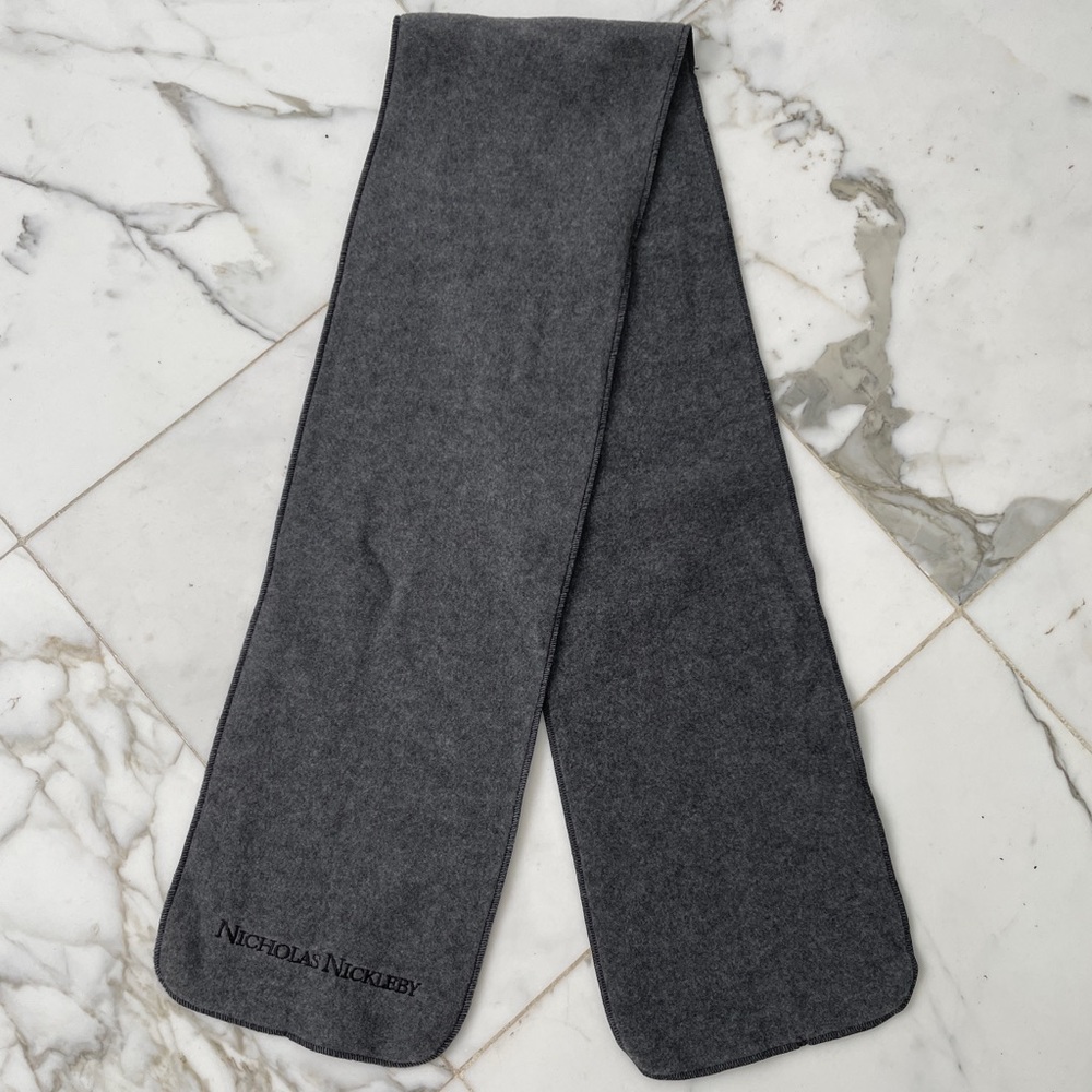 So Soft! Charles Dickens Nicholas Nickleby Gray 5’ Scarf. You will love it!
